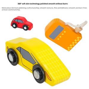 Ensemble de jeu de <span class=keywords><strong>garage</strong></span> de stationnement éducatif multi-niveaux en bois, voitures, avion, écologique, non toxique, jouet de jeu de rôle Montessori pour - Product Image 6