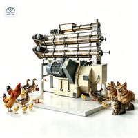 Granulateur à Anneau Économe en Énergie pour Aliments du Bétail 1-12T/H avec Longue Durée de Vie pour la Production Agricole et Commerciale
