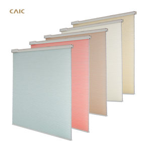 <span class=keywords><strong>Rideaux</strong></span> occultants motorisés électriques intelligents en nid d'abeille avec double moteurs Batterie au lithium Stores occultants pour fenêtre coulissante intégrée - Product Image 1