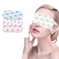 Masque oculaire chauffant pour un sommeil amélioré, masque auto-vaporisant hydratant jetable pour les yeux secs, compresse chaude pour les yeux
