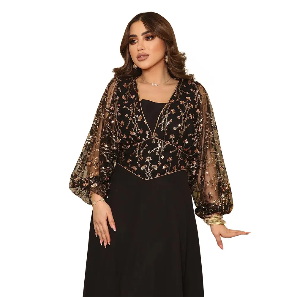 Novidades Vestidos de festa social Plus Size Roupas Femininas Luxo Roupas Femininas Maxi Vestido Elegante