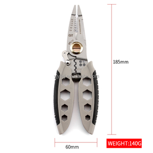 <span class=keywords><strong>10</strong></span> Trong <span class=keywords><strong>1</strong></span> Đa Chức Năng Thợ Điện Kìm 7 Inch Dây Strippers Cable Tước Uốn Tóc Bồng Tước Bên Ngoài Hex Cờ Lê Tay Công Cụ - Product Image 2