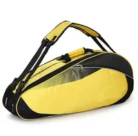 होते बिक्री बड़े क्षमता 6-8 रैकेट टेनिस बैग बैडमिंटन कंधे बैग के साथ जूते के डिब्बे