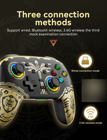 Control Inalámbrico Pro con Giroscopio de 6 Ejes para Nintendo Switch Pro, Joysticks y Controles de Juego