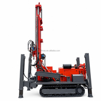 Foreuse hydraulique multifonctionnelle de 300 m sur chenilles diesel pour diverses applications
