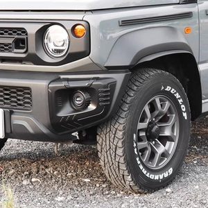 2 Piezas de Cubiertas Negras de ABS para los Paneles de las Luces Antiniebla Delanteras del Parachoques para Suzuki Jimny de 2/3 y 4/5 Puertas, Modelos JB64, JB74, JC74, 2019-2026 - Product Image 4