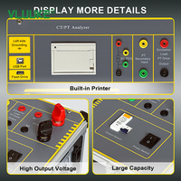Analizador de Corriente y Voltaje VLUUKE VK-CP01, Alta Precisión, Protección IP67, 0-200A/5min, 0-2500V/5min, para Corriente y Voltaje de Protección