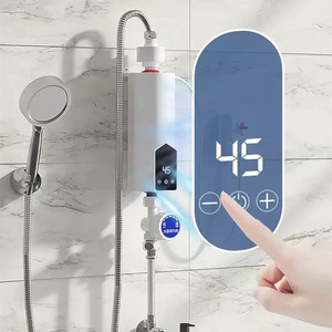 Calentador de Agua Eléctrico Instantáneo de 220V/110V, Calentador de Ducha, Calentador de Grifo para Fregadero de Cocina, Acero Inoxidable, Venta al Por Mayor de Fábrica - Product Image 3