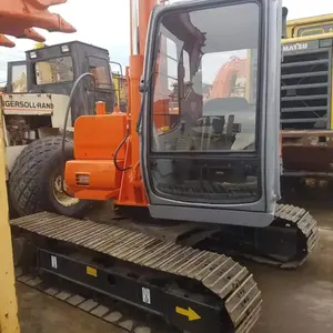 Excavadora de cadenas Hitachi Ex60-5 de 6 toneladas de segunda mano, modelo Ex60-5 usado para empresas de construcción en Shanghái - Product Image 4