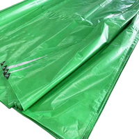 Bâche en PE tissé Ripstop avec œillets renforcés et revêtement imperméable pour couvertures industrielles et agricoles