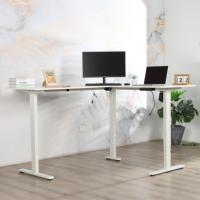 Bureau à hauteur réglable en forme de L bureau à domicile coin ordinateur bureau électrique en forme de L bureau assis debout en forme de L