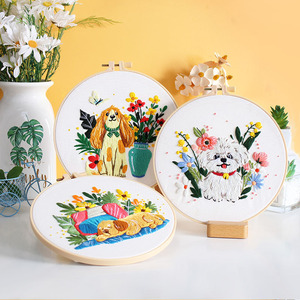 <span class=keywords><strong>Kit</strong></span> de <span class=keywords><strong>bordado</strong></span> de perro hecho a mano DIY para <span class=keywords><strong>Amazon</strong></span> gran oferta tela de algodón Original nuevo diseño de <span class=keywords><strong>bordado</strong></span> estéreo <span class=keywords><strong>bordado</strong></span> - Product Image 2