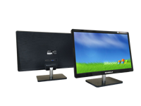 Moniteur LCD universel de 18.5 pouces avec écran incurvé Moniteur PC LED bon marché Compatible avec les ordinateurs de bureau 17 19 20 22 24 pouces