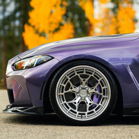 Rines Forjados Personalizados Triple Cromo 5x112 5x120 HFX1 de 17/18/19/20/21/22 Pulgadas, Rines de Aleación HFX-1 para BMW M2 M3 M4 Audi Mercedes Tesla