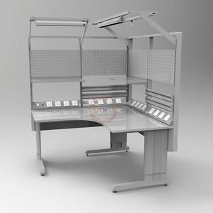Detall Établi antistatique en forme de L Table de laboratoire électronique Esd Table de laboratoire de technicien - Product Image 3