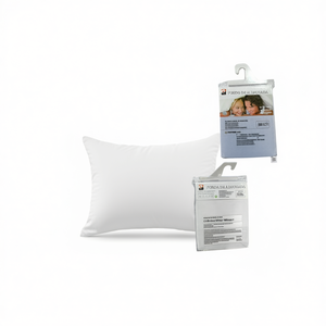 Taies d'oreiller de couleur unie 90 cm, 6 pièces, housse de coussin blanc, gris, bleu - Product Image 1