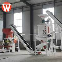 Usine de fabrication d'aliments pour animaux Strongwin, nouvelle, complète, avec machine à granulés, 3 tonnes/h, électrique, triphasé, certifiée CE ISO, longue durée de vie