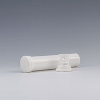 Tubes d'emballage de comprimés effervescents vides en Pp Conteneurs de bouteilles de comprimés de vitamine Tube de comprimé en plastique avec bouchon déshydratant en silice