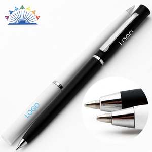 Bolígrafo Publicitario Económico Twist Sheraton, Bolígrafo de Plástico Delgado Negro Hilton para Hotel - Product Image 2