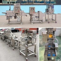 Poulet Nagget Processus 1000KG Faire Machine Ligne De Production De Pépites Patty Patty Maker Forme Mach