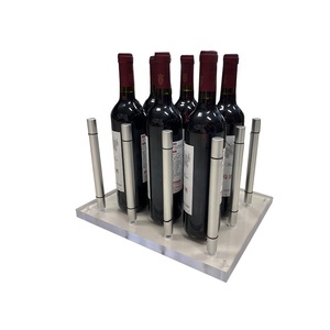 <span class=keywords><strong>Vino</strong></span> de mesa de Metal de hierro solo Alambre de <span class=keywords><strong>vino</strong></span> de la botella de <span class=keywords><strong>vino</strong></span> de estante con mango - Product Image 1