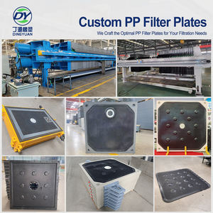 Pelat membran plastik kualitas tinggi untuk perawatan air 2000 ruang penerima Pp Filter Tekan piring digunakan untuk ruang Filter Tekan - Product Image 4