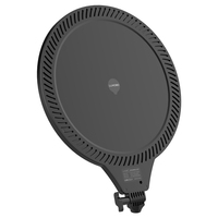 Lampe de panneau LED bicolore R10 Studio DC 24V 22W avec éclairage périphérique, télécommande, température de couleur réglable, portable pour selfies