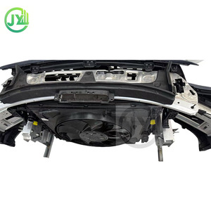 <span class=keywords><strong>Mercedes</strong></span>-Benz Classe E W214 <span class=keywords><strong>AMG</strong></span> Ensemble frontal Nouvelle calandre de pare-chocs arrière Faisceau de pare-chocs Éclairage de voiture Capot Garde-boue Noir de carbone - Product Image 5