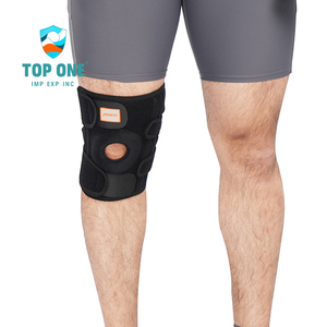 Genouillère de sport orthopédique à charnière Top One réglable avec stabilisateurs latéraux pour la protection - Product Image 2