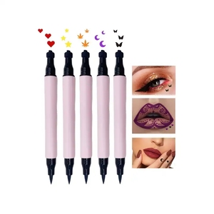 <span class=keywords><strong>Eyeliner</strong></span> Stamp Personalizzabile Multiuso Effetto Tatuaggio, Impermeabile <span class=keywords><strong>a</strong></span> <span class=keywords><strong>Lunga</strong></span> Durata, Penna <span class=keywords><strong>Eyeliner</strong></span> Liquida - Product Image 1