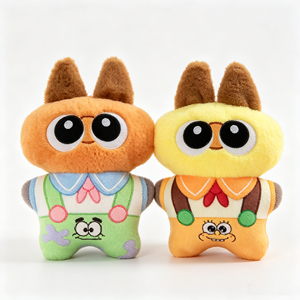 Vente en gros usine : Poupées en peluche 8 pouces grands yeux, jouets pour enfants anime et dessins animés, toutes séries, jouets pour machine à griffes pour enfants - Product Image 1