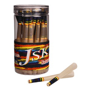 En gros Pré Personnaliser Rouleau De Papier Emballage Pré Logo Privé Roulé Cône Blanc Brun dans Pot Bouteille avec Étiquette Imprimée 40 Pcs - Product Image 5