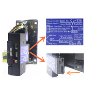 Vente en gros usine Chilong CL-530 Accepteur de pièces/jetons en alliage pour machines à griffes, machines de boxe et machines à pousser les pièces