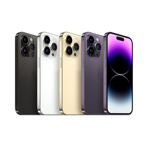 98% A2896 6.7นิ้ว14 <span class=keywords><strong>Promax</strong></span> ของแท้สองซิม128/256/1TB 5G ปลดล็อคสำหรับ iPhone 14 PRO MAX 6G RAM LTE Cellular - Product Image 1