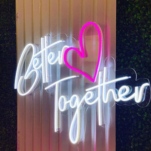 Lets Get This Party Start Arrow Shaped Acrylic Edge Lit <span class=keywords><strong>Led</strong></span> Lights letreros de neón para pared - Product Image 5