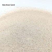 Sable de fond d'aquarium naturel sans lavage pour l'aménagement paysager - Sable de rivière doré en pierres colorées