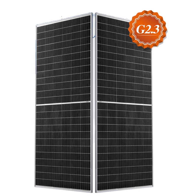 Solar panels 2 kw home solar power system 450W dual glass bifacial solar panels for residential energy
