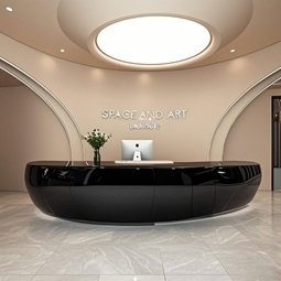 Custom Wood Reception <b>Table</b> FromFactory With Extensive <b>Craft</b> Experience Tailored for Business Furniture - Product Image 4