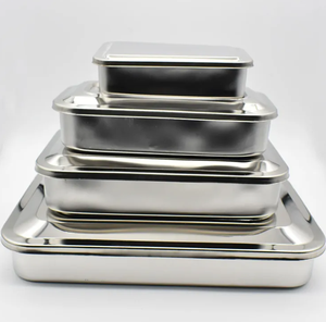 Bandeja de Esterilización para Instrumentos Quirúrgicos de Acero Inoxidable, Certificación CE, Anticorrosión, Resistente al Óxido, con Múltiples Tamaños - Product Image 6