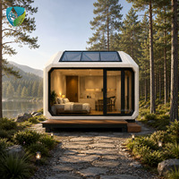 Case Prefabbricate Modulari Moderne con Design Impermeabile per Hotel, Airbnb, Glamping e Resort