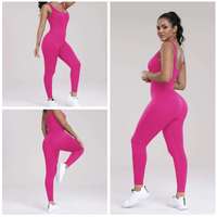 Combinaison de yoga légère et sans couture pour femme, grande taille, avec logo personnalisé, short gainant, body de sport extensible dans les quatre sens