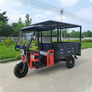 Off Road Farm Adult High Quality 3 Wheel Utility Trike Motorcycle Delivery Solar Tricycle 2000W - Product Image 2