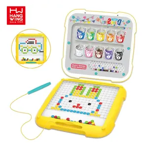 HW tiktok sıcak satmak <span class=keywords><strong>2</strong></span> 1 manyetik kalem çizim kurulu manyetik taş kalem eğitim eğitim erken eğitim çocuklar karikatür oyuncaklar - Product Image 1