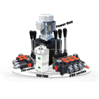 Vanne de commande directionnelle électro-hydraulique série PC100-2 100L/min à retour par ressort pour machines agricoles