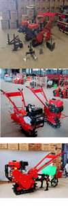 Mini Cultivador <span class=keywords><strong>a</strong></span> <span class=keywords><strong>Gasolina</strong></span> para Labranza y Deshierbe en Pequeñas Granjas, Motocultor Manual - Product Image 2