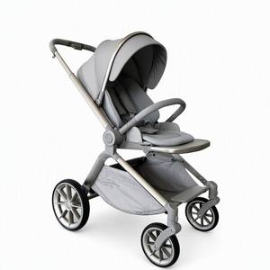 Cochecito de Bebé <span class=keywords><strong>3</strong></span> en 1 de Lujo, Ligero y Plegable, con Asiento Reversible y Amortiguación - Product Image 2