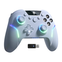 Controles de Juego Inalámbricos EasySMX X20, Controlador de Juegos Multiplataforma con Bloqueo de Gatillo y Sensores de Efecto Hall