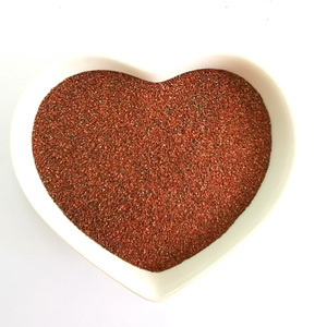 <span class=keywords><strong>Natural</strong></span> Red Rock Garnet <span class=keywords><strong>Sand</strong></span> 80 Mesh Grit para decoração do aquário - Product Image 4