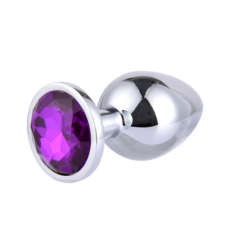 Multi Colors Jewelry Anal Butt Plug Dildo Women Toys