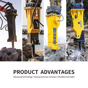 <span class=keywords><strong>Toku</strong></span> concreto aço blunt hidráulico rock martelo disjuntor sb81 moil point cinzel para máquina escavadora - Product Image 4